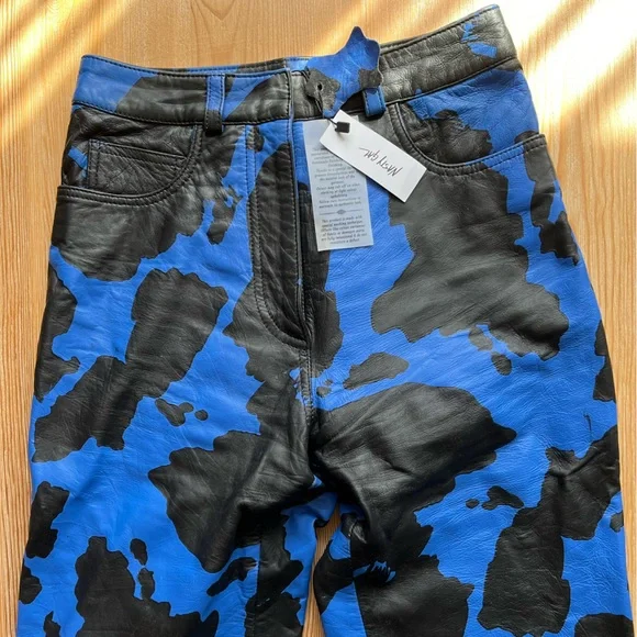 Nasty Gal premium real leather cow print set - Picture 4 of 8